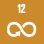 Logo ODD 12 - Consommation et production responsables